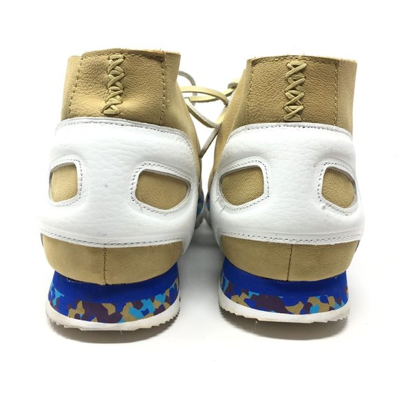John Fluevog Chukka Boots Shoe Size 11 Beige White main image 5